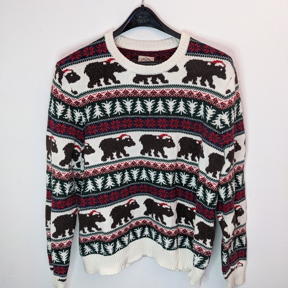 St. John's Bay Other - St John's Bay Knit Christmas Bear Sweater|XL